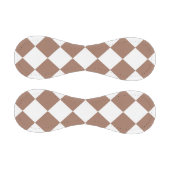 白とモチャムースのダイヤモンドパターン 野球ボール (パネル)