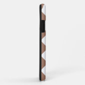 白とモチャムースのダイヤモンドパターン Case-Mate iPhoneケース (裏面/右)