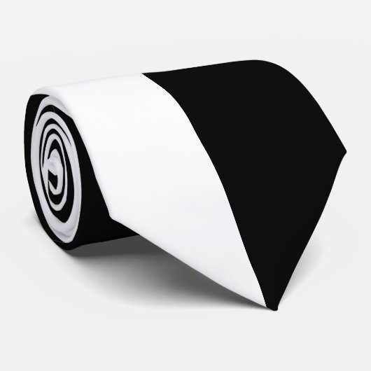 白と任意の色 – 変更できる背景 ネクタイ (ロール)