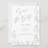 白と佐賀緑結婚色 セーブザデート (正面)