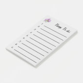 白と明るい紫の蛾の蘭の仕事 ポストイット (アングル)