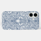 白と海軍のカニと海草 Case-Mate iPhoneケース (裏面 (横))