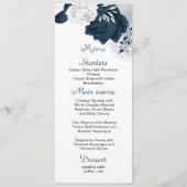 白と海軍の花の美結婚美 メニュー (正面)