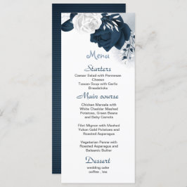 白と海軍の花の美結婚美 メニュー