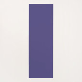 白と消音した紫のメーンディヘンナマンダラ ヨガマット (裏面)