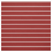 白と濃い赤色の線 ファブリック (見本)