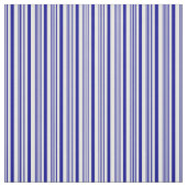 白と濃い青の色のパターン ファブリック (見本)