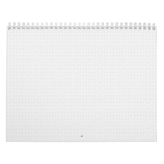 白と灰色の幾何学模様と連動 カレンダー (カバー)