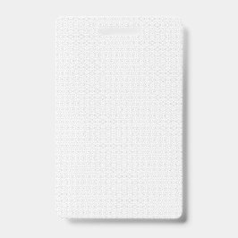 白と灰色の幾何学模様と連動 バッジ