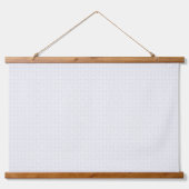 白と灰色の幾何学模様と連動 吊り下げ型タペストリー (正面3)