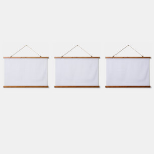 白と灰色の幾何学模様と連動 吊り下げ型タペストリー