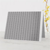 白と灰色の幾何学的パターンがイメージを塗りつぶす カード (黄色い花)