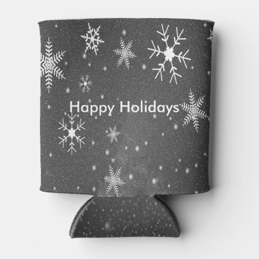 白と灰色の雪の上に黒い空, ZSSG 缶クーラー (正面)