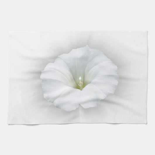 白と灰色 キッチンタオル (横)