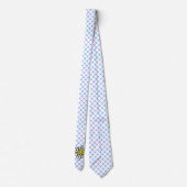 白と白 ネクタイ (裏面)