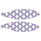 白と紫のトレリス、ラティス、クローバー バスケットボール (パネル)