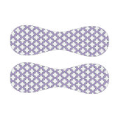 白と紫のトレリス、ラティス、クローバー 野球ボール (パネル)