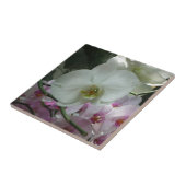 白と紫のラン タイル (側面)