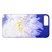 白と紫の芍薬の写真 Case-Mate iPhoneケース (裏面(横))