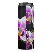 白と紫の蘭 タンブラー (裏面)