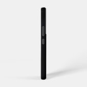 白と紫の蘭 SAMSUNG GALAXYケース (右側面)