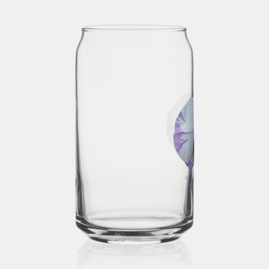 白と紫のPhalaenopsisオーキッドフローラ ガラス缶 (右)