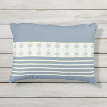 白と緑ストライプのフローラ