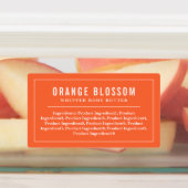 白と縁ど線編集可能な色の成分 ラベル (貼付)