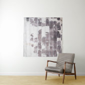 白と茶のコンクリート壁 タペストリー (インサイチュ(横))