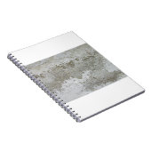 白と茶色のエリア敷物 ノートブック (右側)