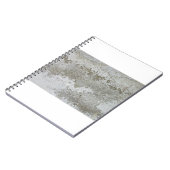 白と茶色のエリア敷物 ノートブック (左側)