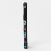 白と茶色のモルモット抽象芸術パターン Case-Mate iPhoneケース (裏面/左)