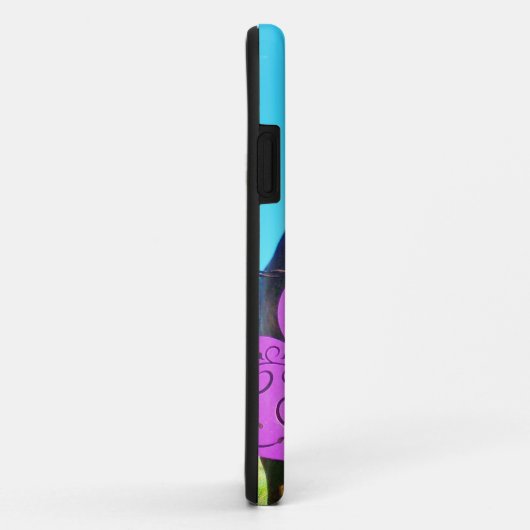 白と茶色の馬のバレンタインハート Case-Mate iPhoneケース (裏面/右)