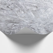 白と薄い灰色の背景 ラッピングペーパー (角)