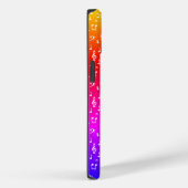 白と虹のミュージカル Case-Mate iPhoneケース (裏面 / 右)