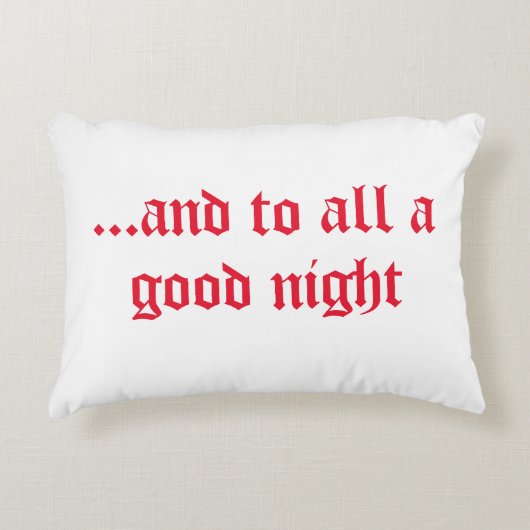 白と赤かわいらしのクリスマスのアクセント枕 アクセントクッション (正面)