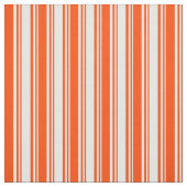 白と赤の線のパターン ファブリック (見本)