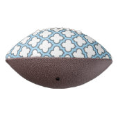 白と赤の青のトレリス、ラティス、クローバー アメリカンフットボール (回転270)