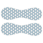 白と赤の青のトレリス、ラティス、クローバー ソフトボール (パネル)