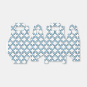 白と赤の青のトレリス、ラティス、クローバー フェイバーボックス (折り畳みなし)