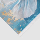 白と金の花のウェディングデコパージュ 薄葉紙 (詳細)