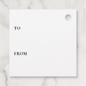 白と金ゴールドのハッピーバースデーケーキから フェイバータグ (裏面)