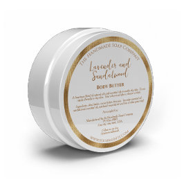 白と金ゴールドの化粧品の瓶ラベルw成分 ラウンドシール