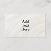 白と金ゴールドの大理石エンクロージャカード エンクロージャーカード (正面)