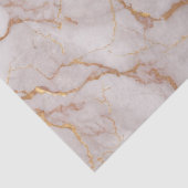 白と金ゴールドの大理石テクスチャティッシュペーパー 薄葉紙 (詳細)