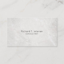 白と金ゴールドの大理石プロフェッショナル名刺