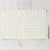 白と金ゴールドの幾何学模様 ペーパーパッド (インサイチュ)
