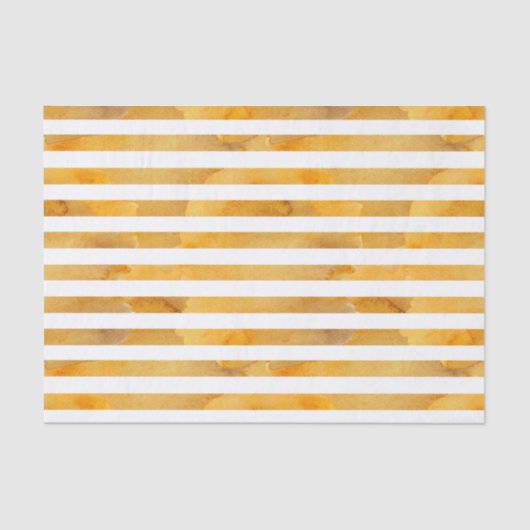 白と金ゴールドストライプと紅葉 薄葉紙 (正面)