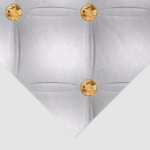 白と金ゴールドタフテッド 薄葉紙 (詳細)