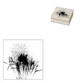 白と金ゴールド花火I愛国的お祝い ラバースタンプ (押印)